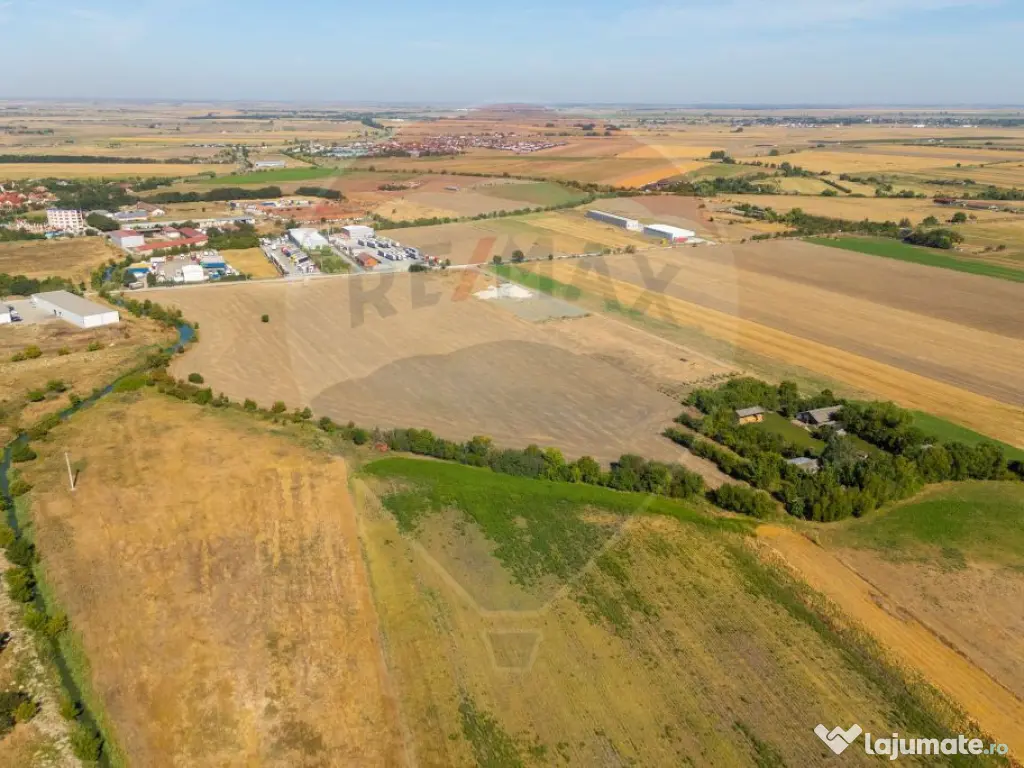 Investiție Arad: 20.000 mp teren cu utilități și acce... 