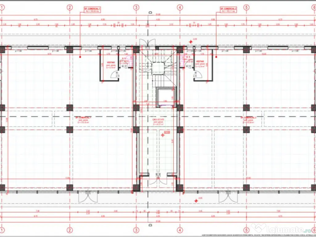 *SPAȚIU COMERCIAL* - 173 mp - Parter complex rezidențial V 