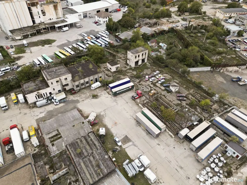 Teren industrial de 6,820mp Strada Poetului 