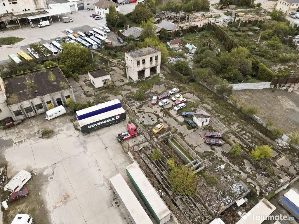 Teren industrial de 6,820mp Strada Poetului 
