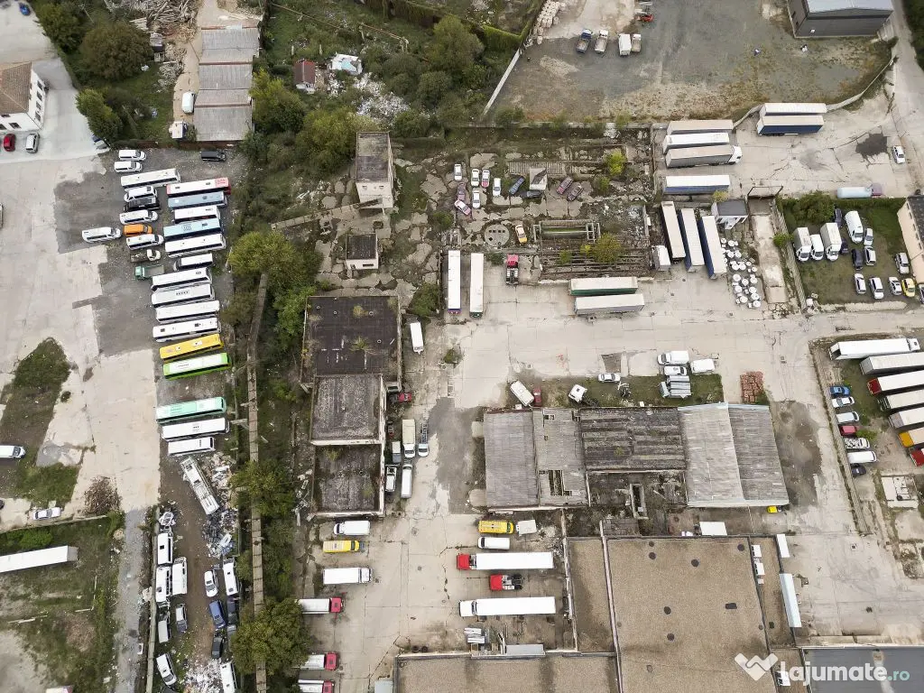 Teren industrial de 6,820mp Strada Poetului 