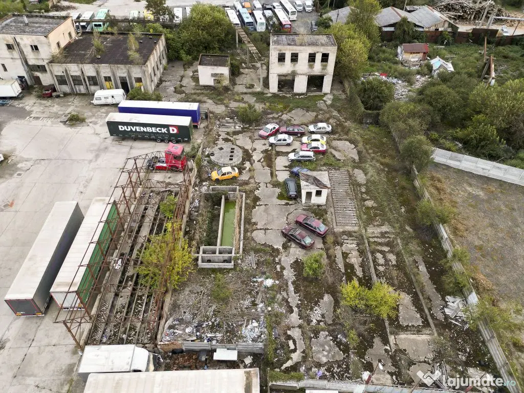 Teren industrial de 6,820mp Strada Poetului 