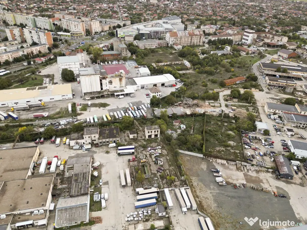 Teren industrial de 6,820mp Strada Poetului 