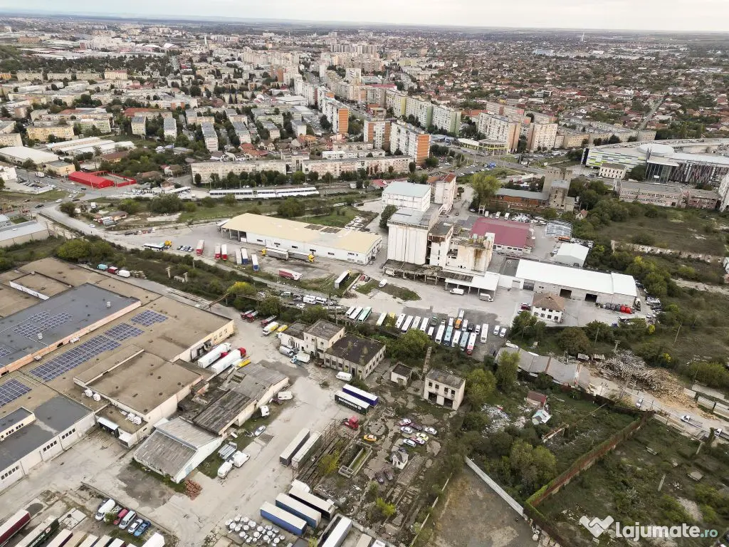 Teren industrial de 6,820mp Strada Poetului 