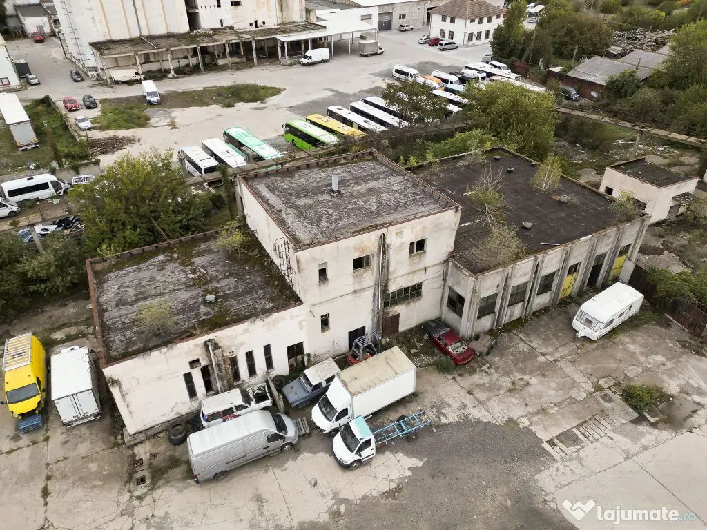 Teren industrial de 6,820mp Strada Poetului 