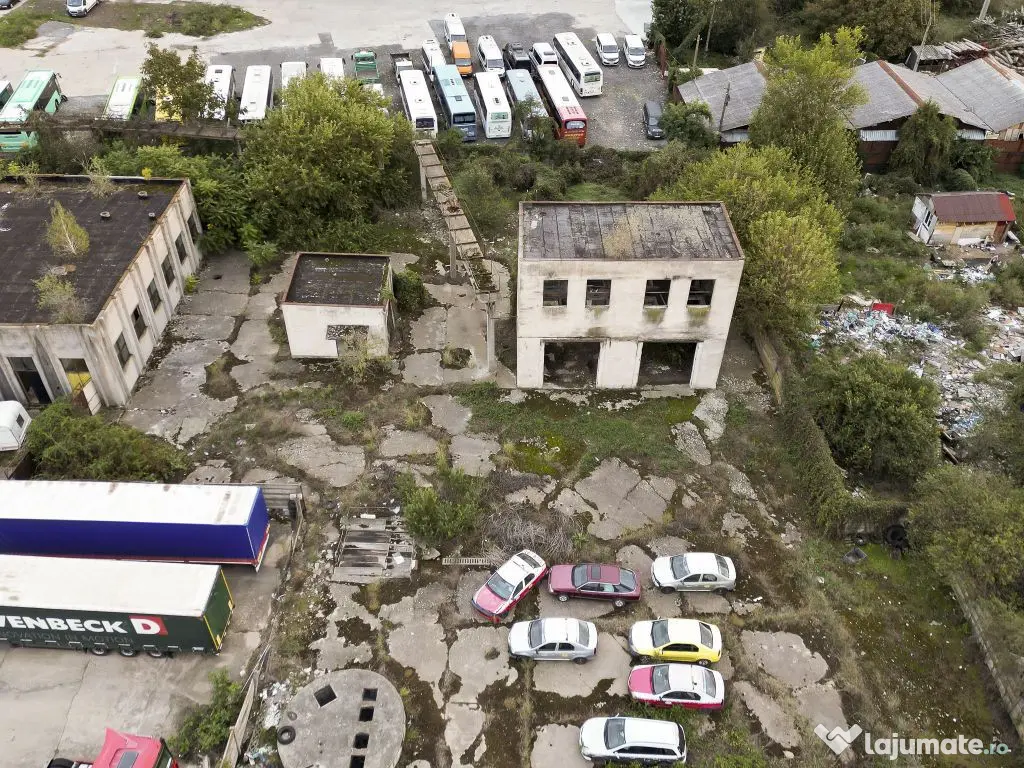 Teren industrial de 6,820mp Strada Poetului 