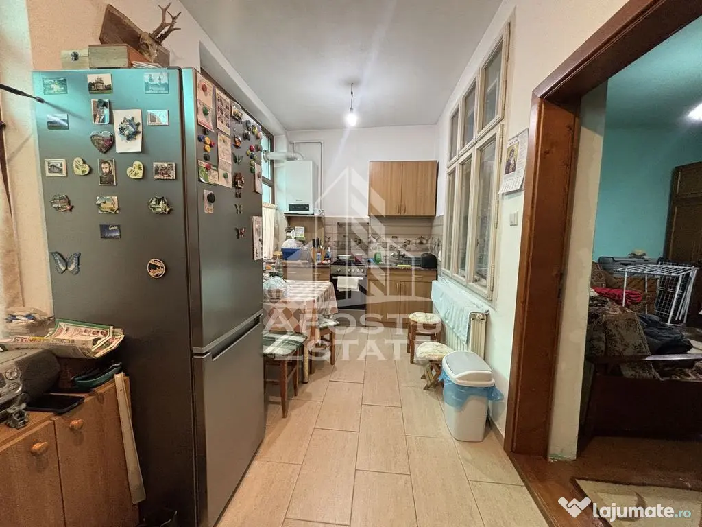 Apartament la curte comuna in zona Sagului, centrala termica