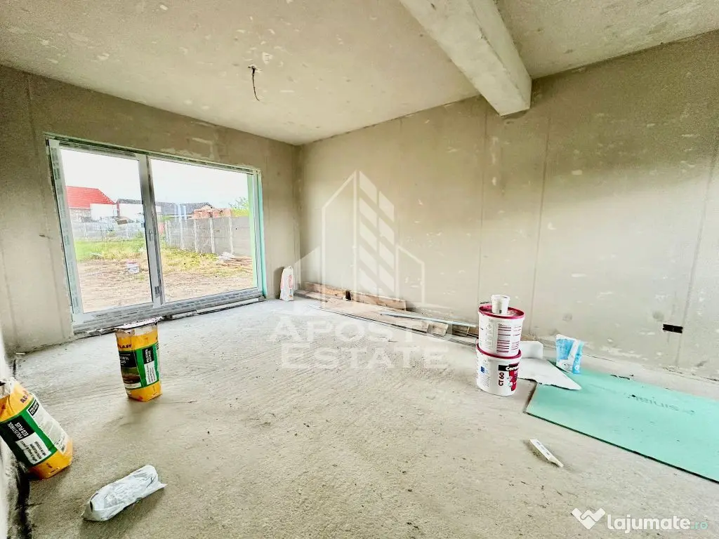 Casa individuala cu 3 camere in Mosnita Noua, racordat la...