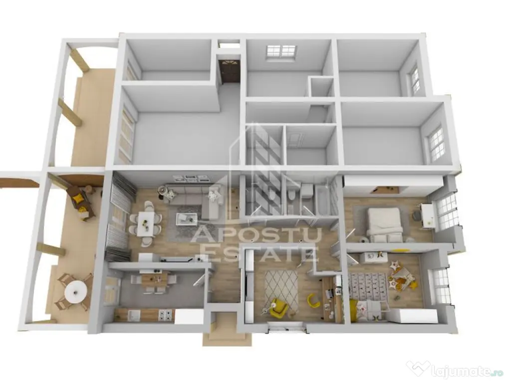 Duplex modern pe parter în Mosnita Noua