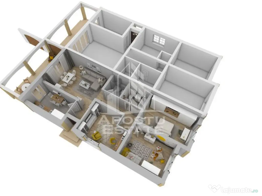 Duplex modern pe parter în Mosnita Noua