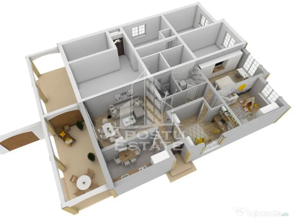 Duplex modern pe parter în Mosnita Noua