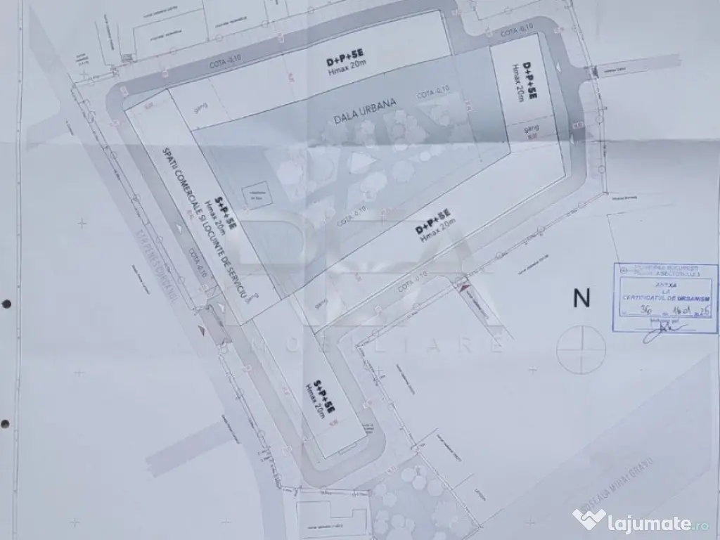 Teren 17.642 mp Dezvoltare Rezidențială Metrou Mihai Bravu 