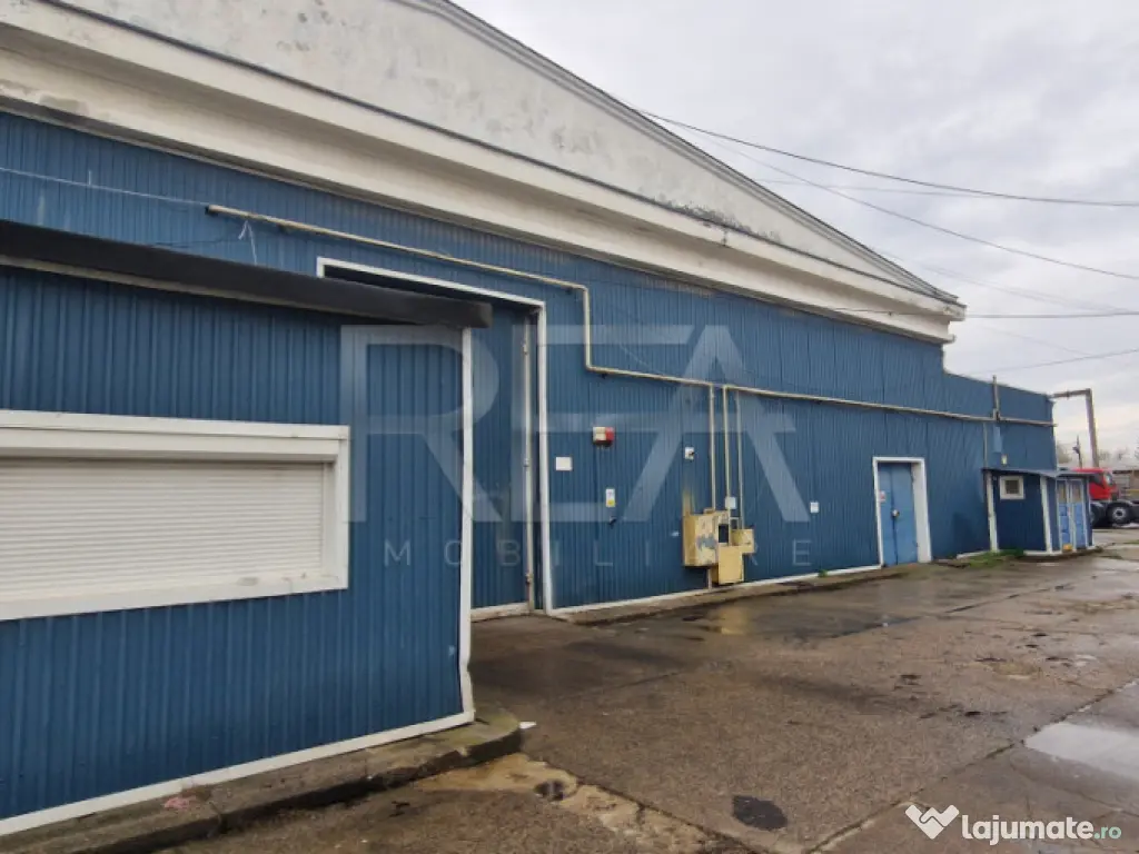 Hala Depozitare/Productie +Birou | Poduri Rulant | 1000 m.p. 