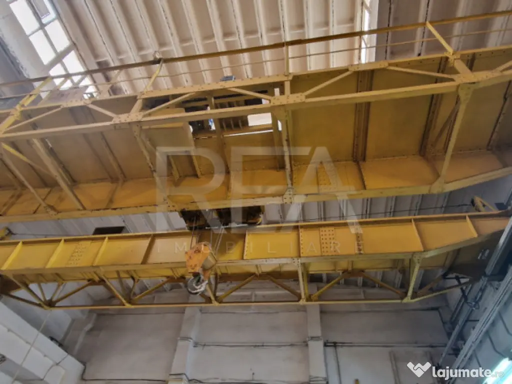 Hala Depozitare/Productie +Birou | Poduri Rulant | 1000 m.p. 