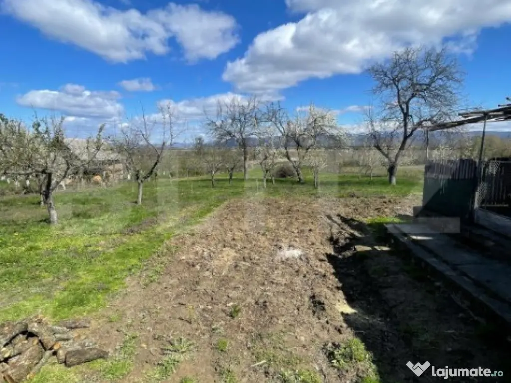 Casa cu 3 camere, 90 mp, 2 anexe gospodaresti si teren de 30