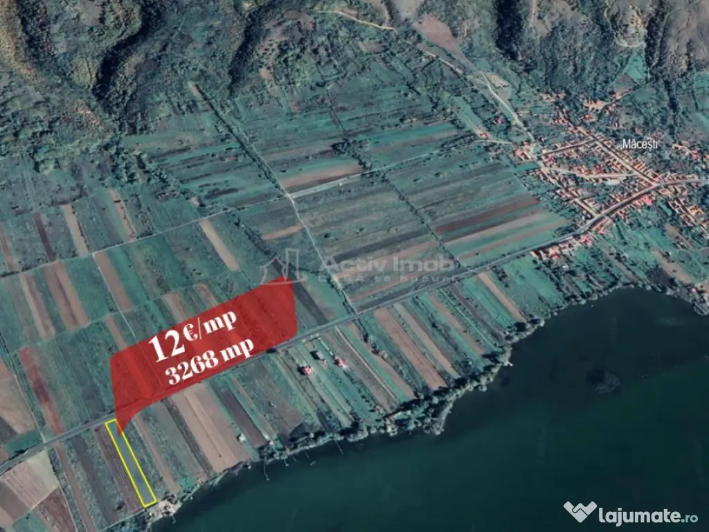 Macesti jud. CS - Teren extravilan de - la doar 26 metri de