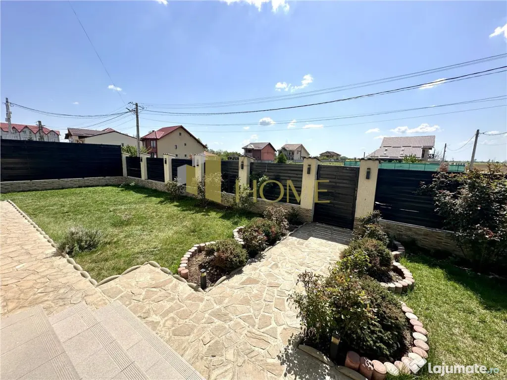 Casa de lux, P 1E, complet mobilata si utilata, Blejoi, Prah 