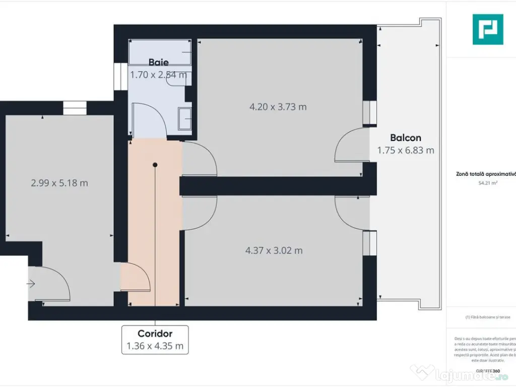 Apartament 2 camere decomandat cu bucătărie închisă ?...