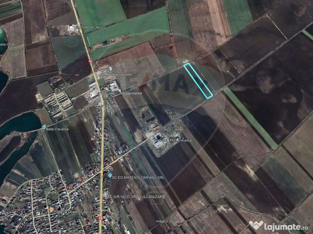 Teren intravilan 11368 mp, Crevedia / Calea Crevedia Noua 