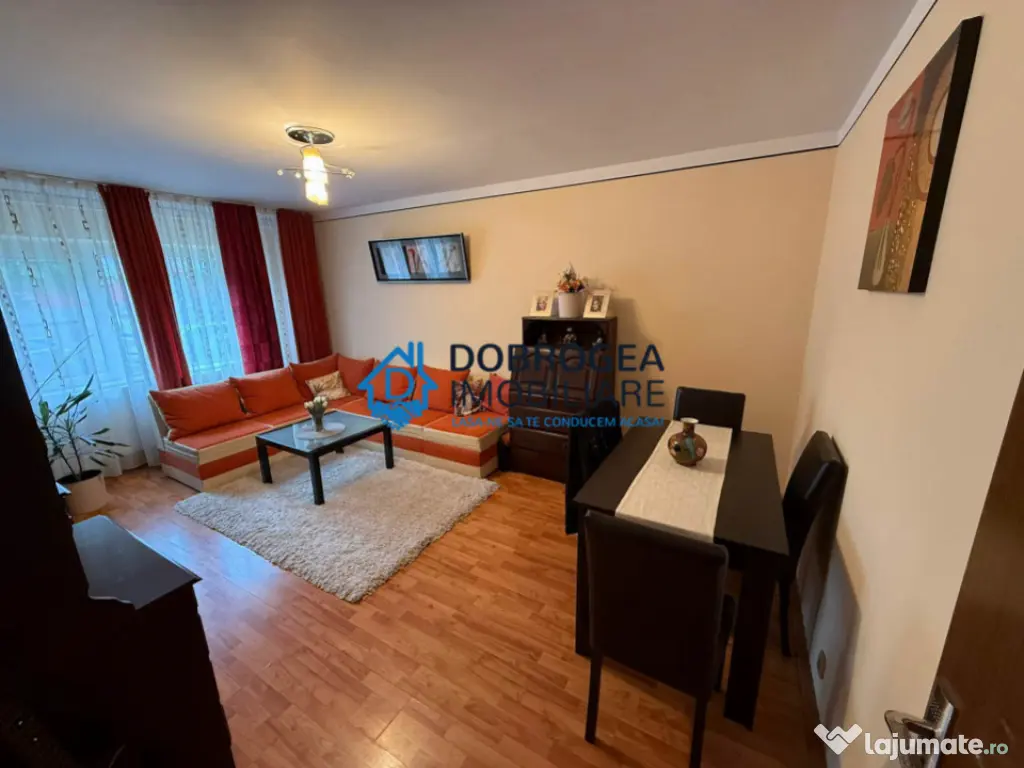 E3- 3 camere, parter, 2 balcoane, centrala termica, ideal lo 