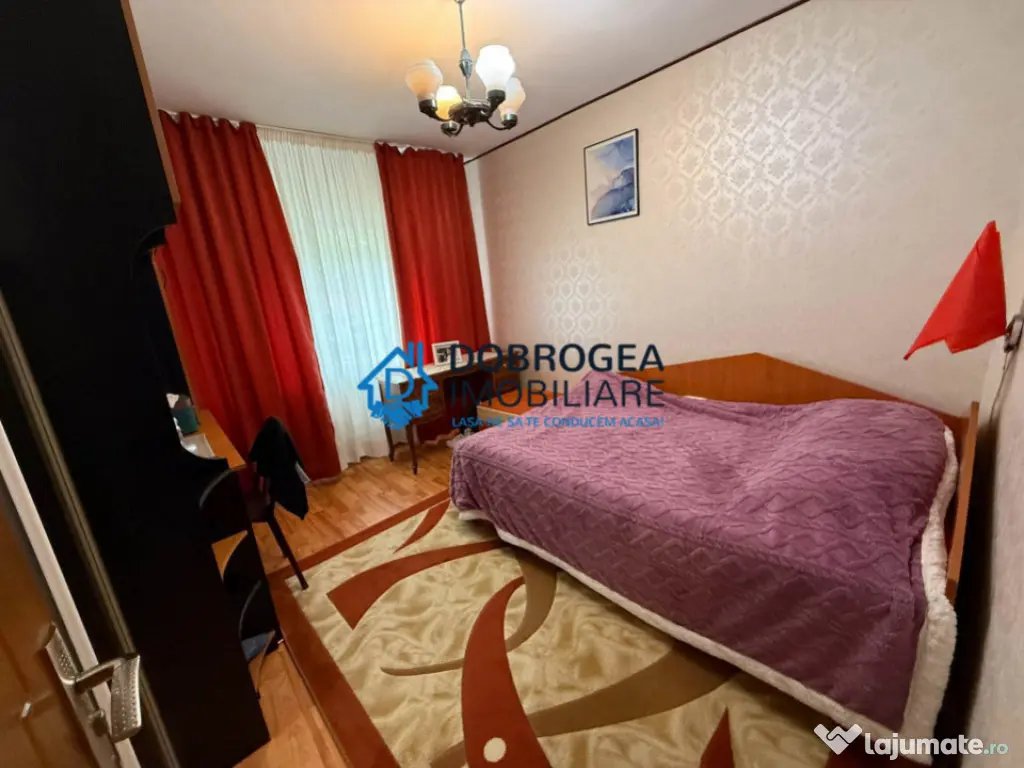 E3- 3 camere, parter, 2 balcoane, centrala termica, ideal lo 