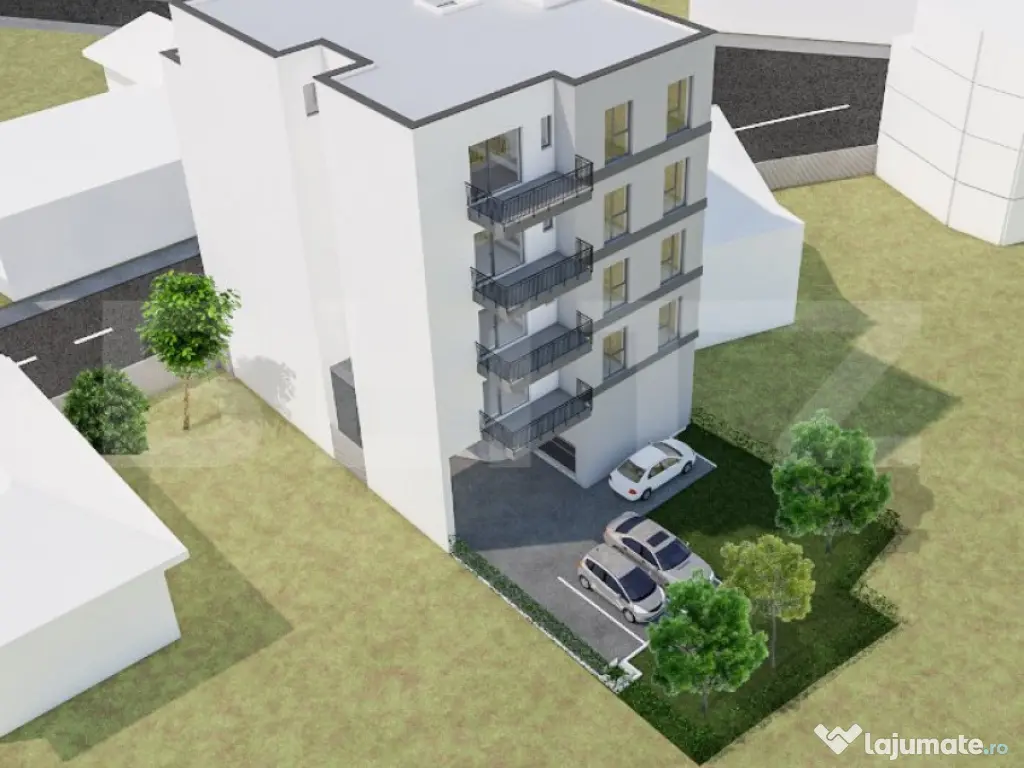 Apartament cu 2 camere, 58.42 mp, cu logie și finisaje prem