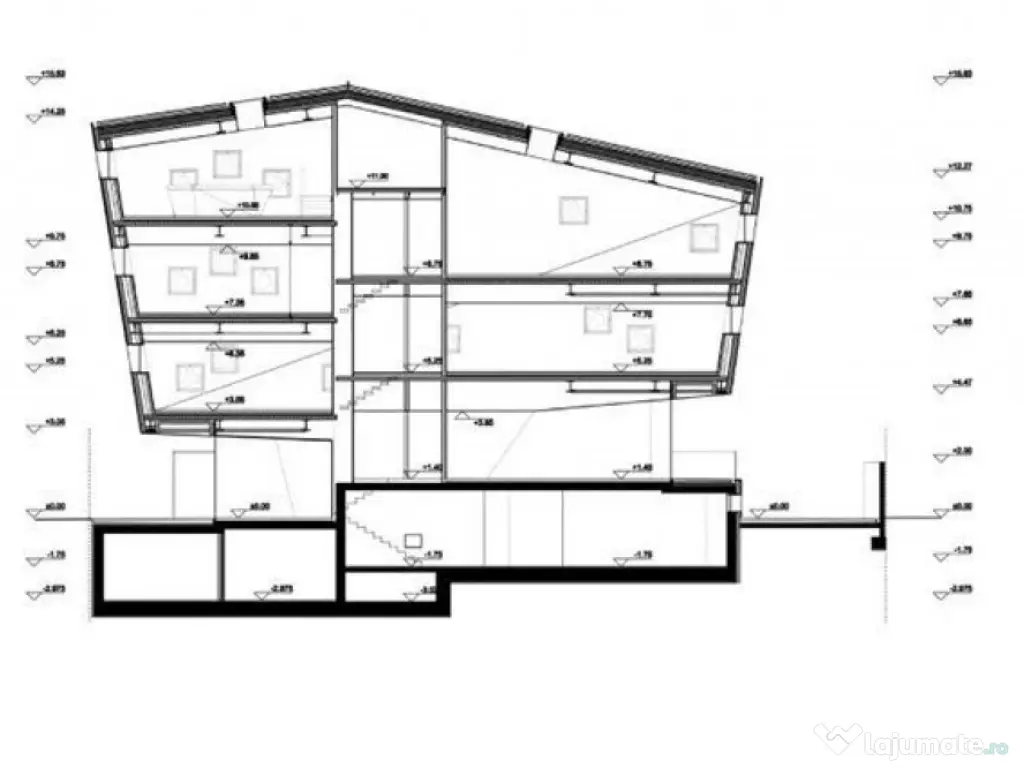 Mihai Bravu, imobil birouri 1S+D+P+3E+M 