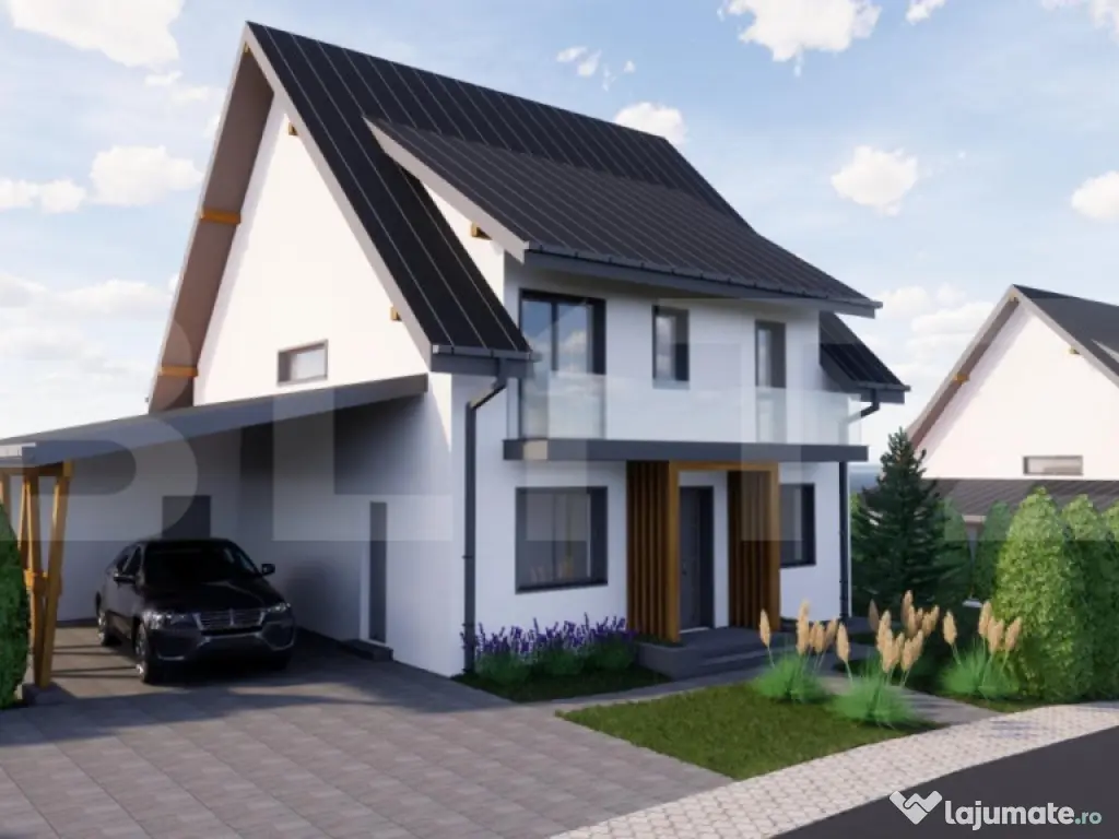 EXCLUSIVITATE! Teren autorizat, 1100 mp, utilitati, Salicea,