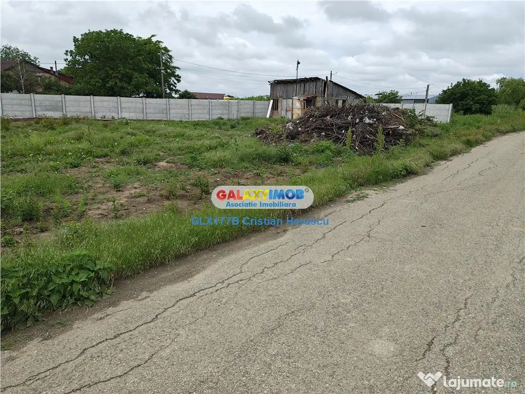 Buftea Samurcasi 400 mp utilitati strada asfaltata 50 euro/m