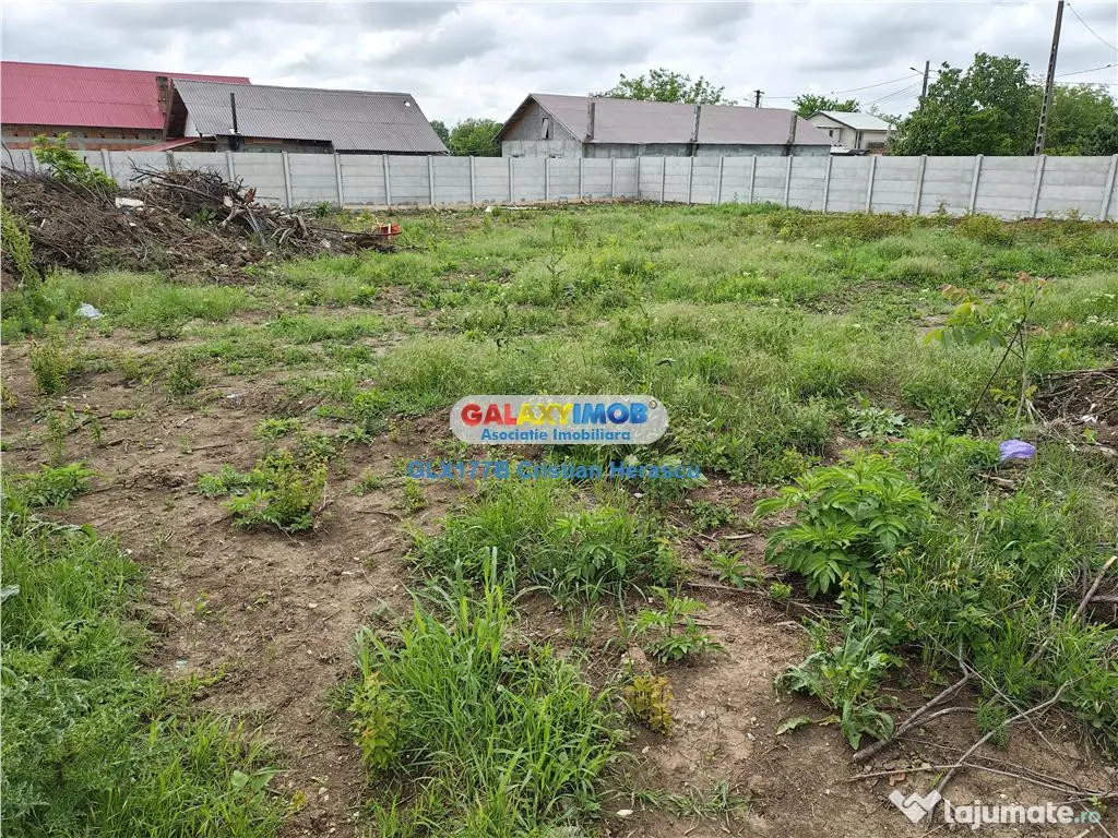 Buftea Samurcasi 400 mp utilitati strada asfaltata 50 euro/m