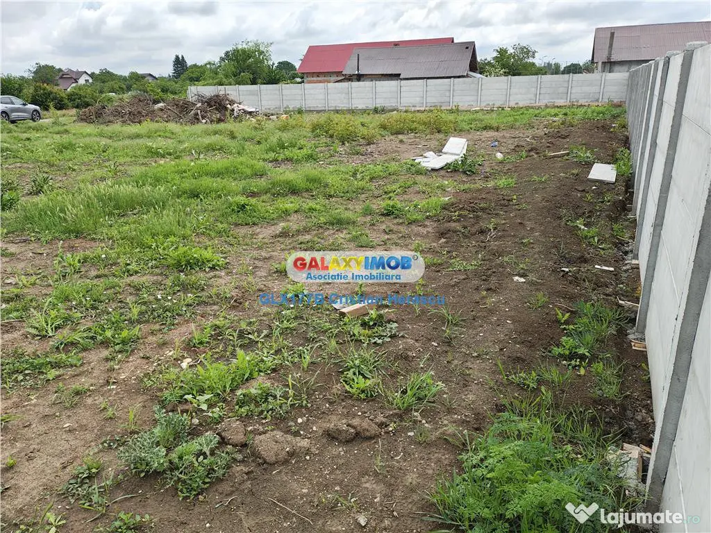 Buftea Samurcasi 400 mp utilitati strada asfaltata 50 euro/m