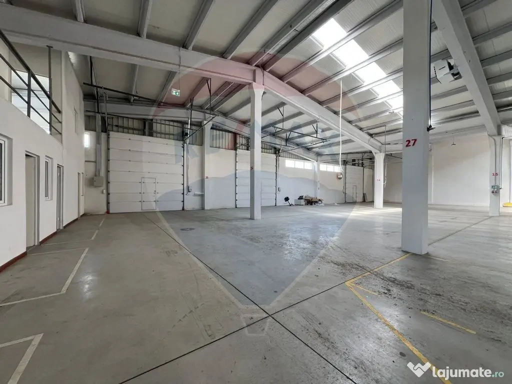 Hală renovată recent, modernizată, uși automate, pozi... 