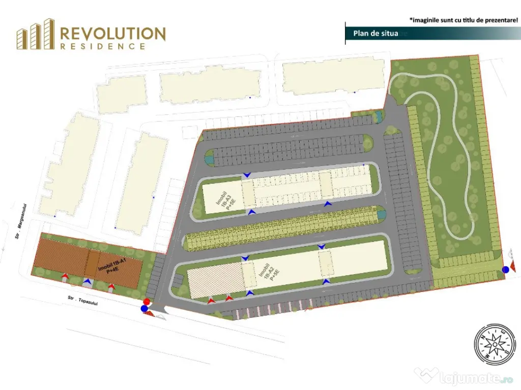 COMISION 0% - Apartamente 3 camere - Margeanului 1B-A1, Baia Mare 