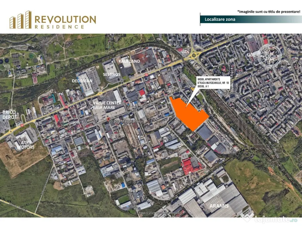 COMISION 0% - Apartamente 3 camere - Margeanului 1B-A1, Baia Mare 