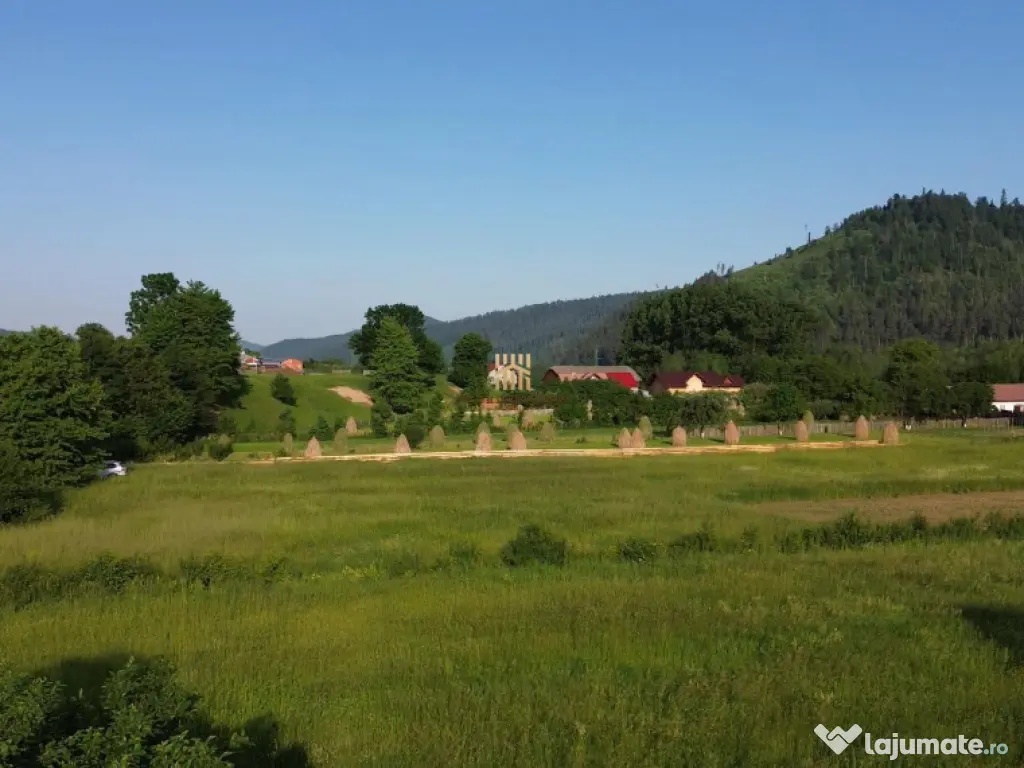 Teren 10304 mp – cu casa locuibila! In Bucovina, Zona M... 