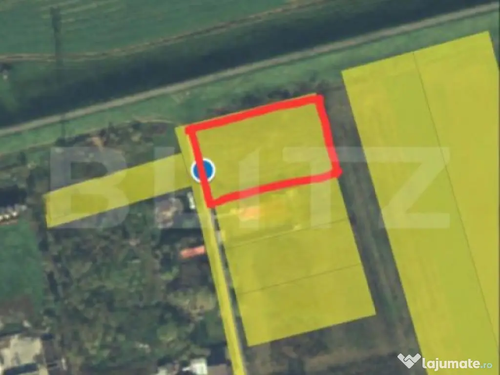 Teren intravilan, de vanzare, 2100 mp, zona Vetis