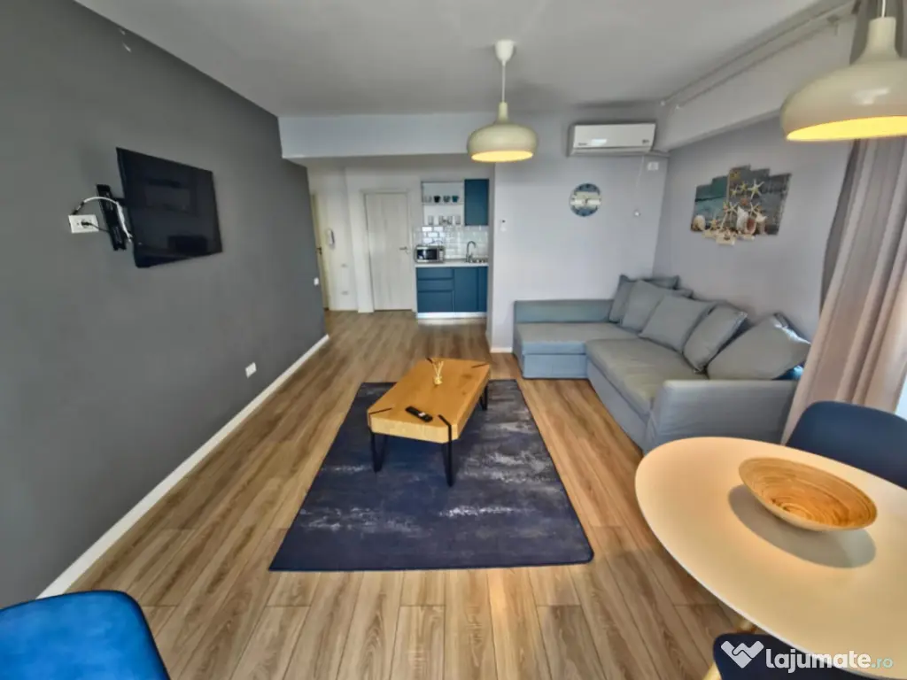 Mamaia Central apartament 2 camere cu vedere panoramica mare 