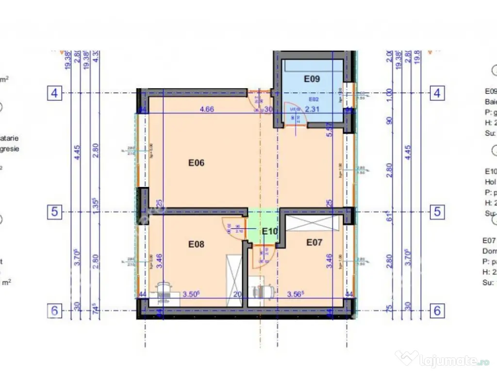 Apartament de 3 camere etajul 1 cu 2 locuri de parcare zona 