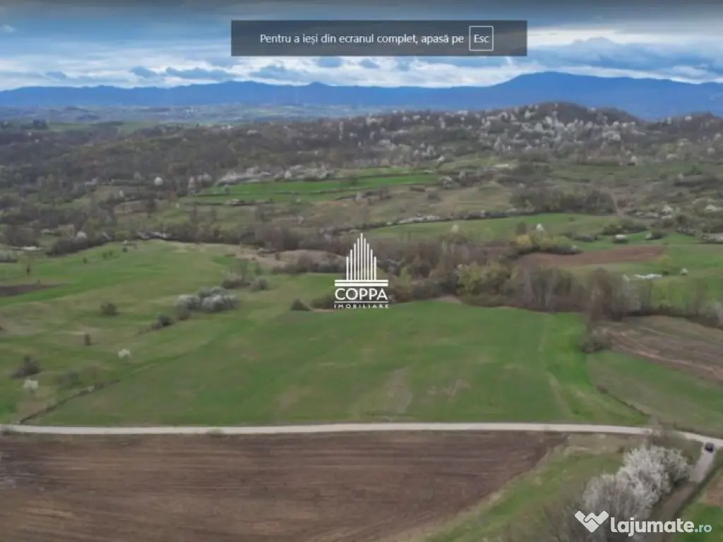 ULTIMA PARCELĂ DE INTRAVILAN 10 Ari la 20 km Baia Mare