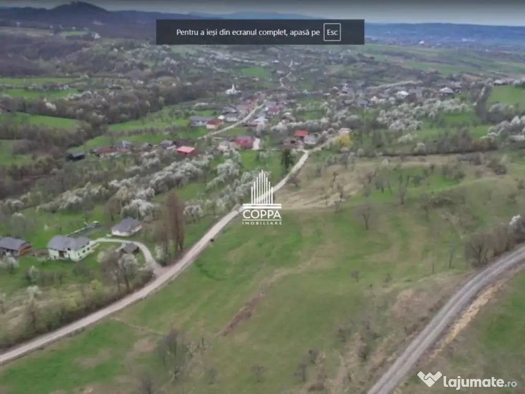 ULTIMA PARCELĂ DE INTRAVILAN 10 Ari la 20 km Baia Mare