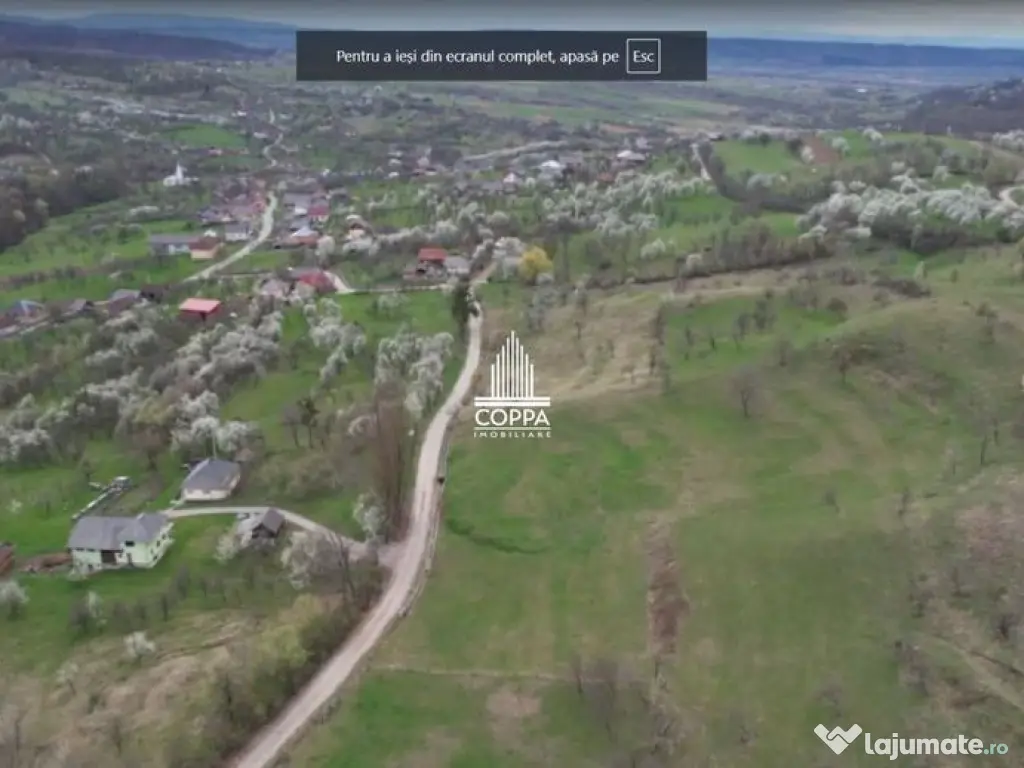 ULTIMA PARCELĂ DE INTRAVILAN 10 Ari la 20 km Baia Mare