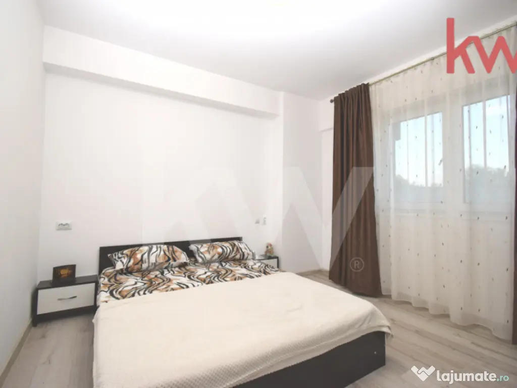 Apartament decomandat, bloc nou, complet mobilat, loc de par 