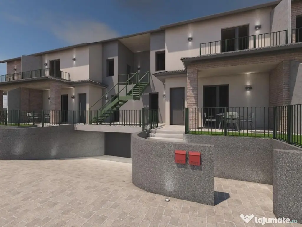 Apartament nou cu 3 camere și grădină in Subcetate 