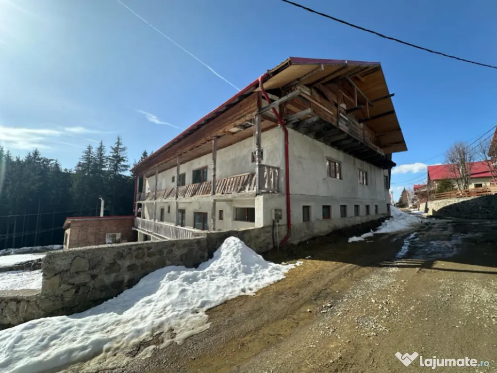 Hotel semifinisat 2300mp utili la Paltinis