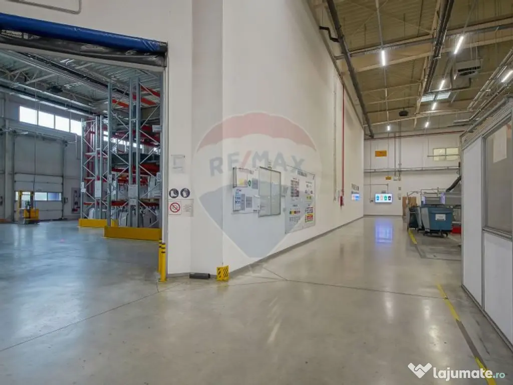 Hală industrială 5.000–12.000 mp de închiriat, Ghimbav 