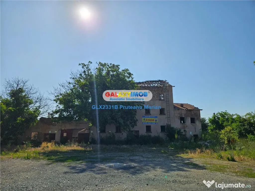 Moara cu spatii Industriale situate in comuna Daia jud Giur