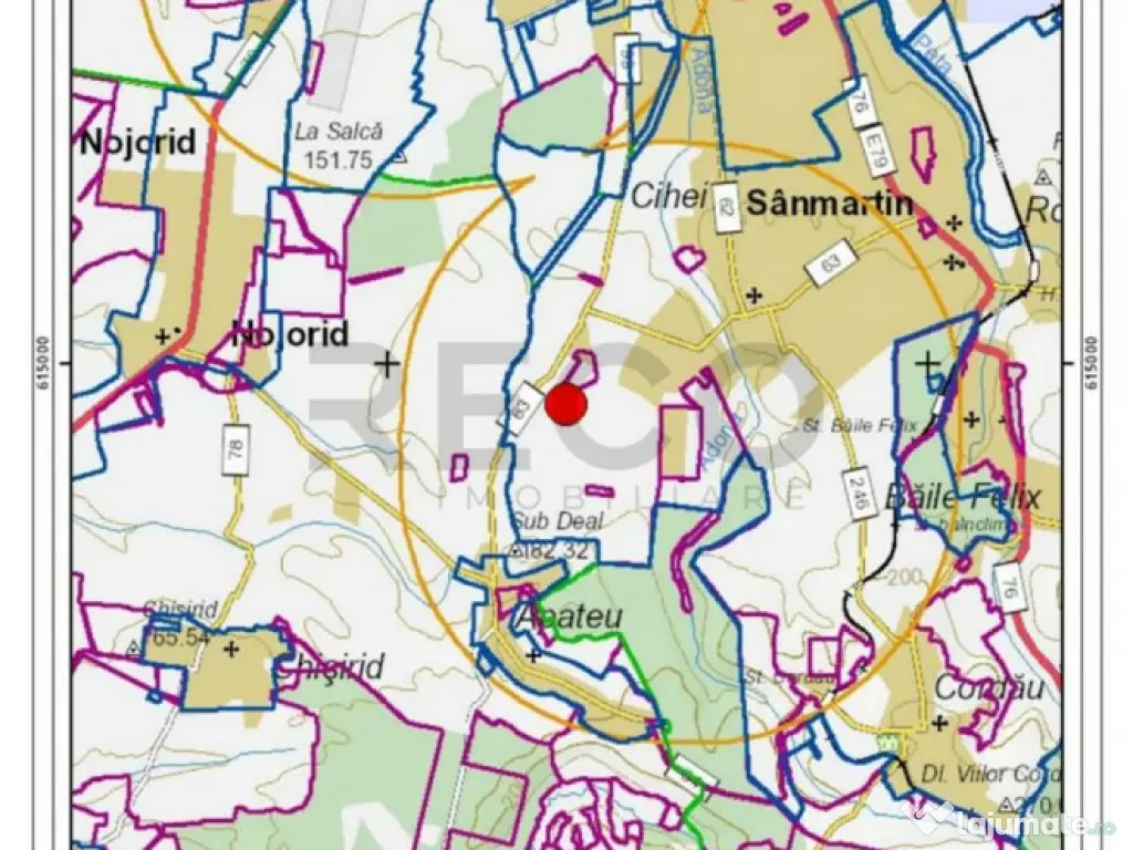 RECO. TEREN INTRAVILAN CIHEI 