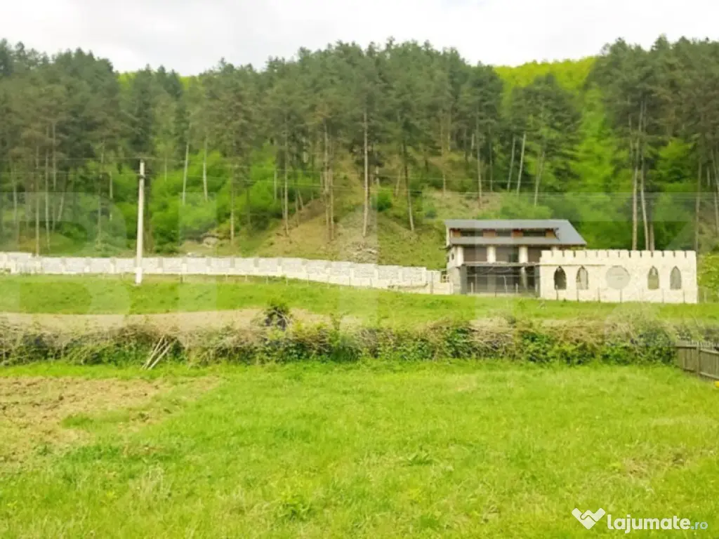 Casa individuala la rosu, 247 mp, teren 5000 mp in Surduc