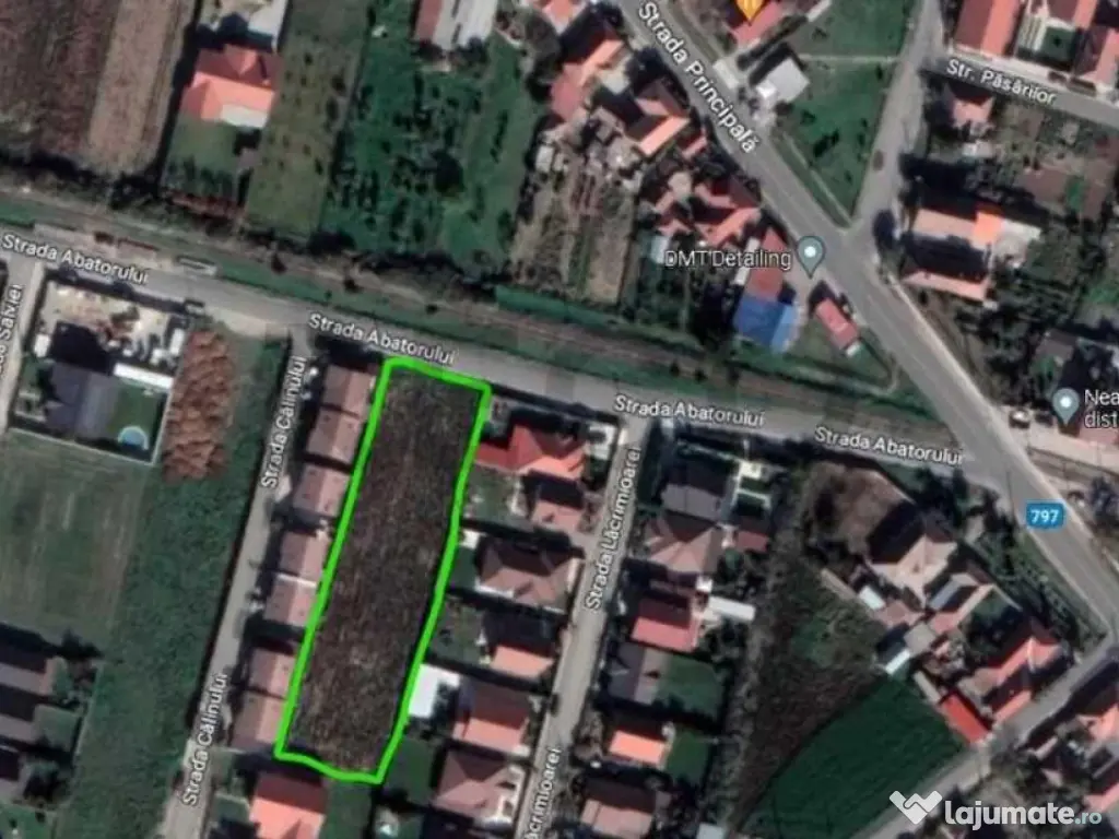 RECO teren intravilan in Santandrei 1608 mp 