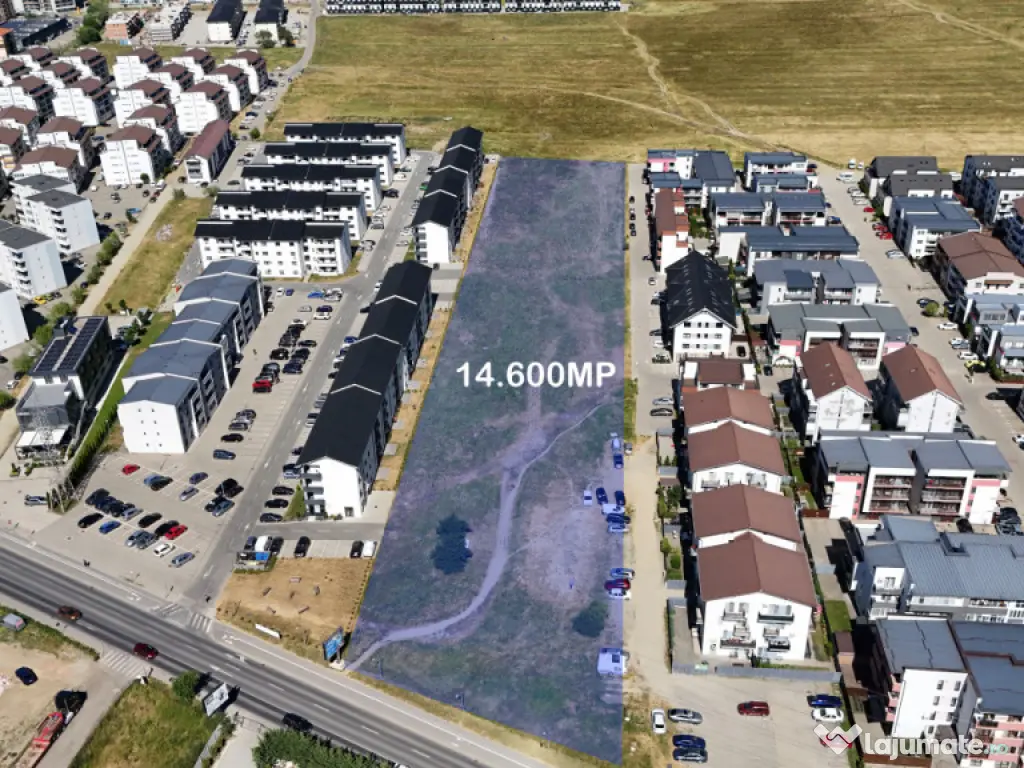 Teren intravilan 14.600mp pentru constructii pe Calea Cisnad